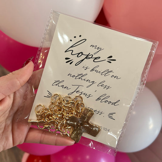 The Hope Anchored Cross Necklace