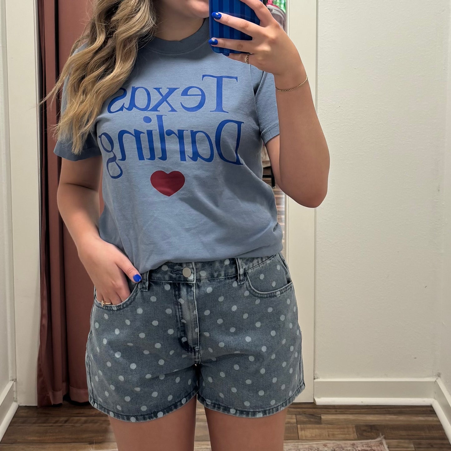 Blue Texas Darling Tee