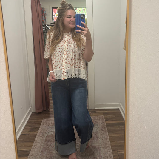 Blush Bloom Eyelet