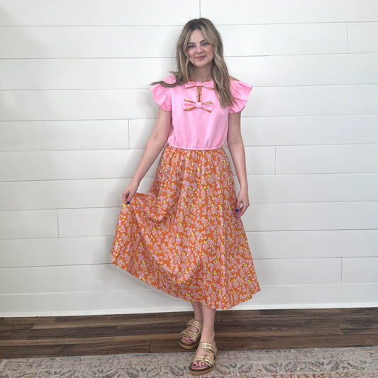 Wildflower Ribbon Dress