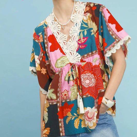 Lace Petal Blouse