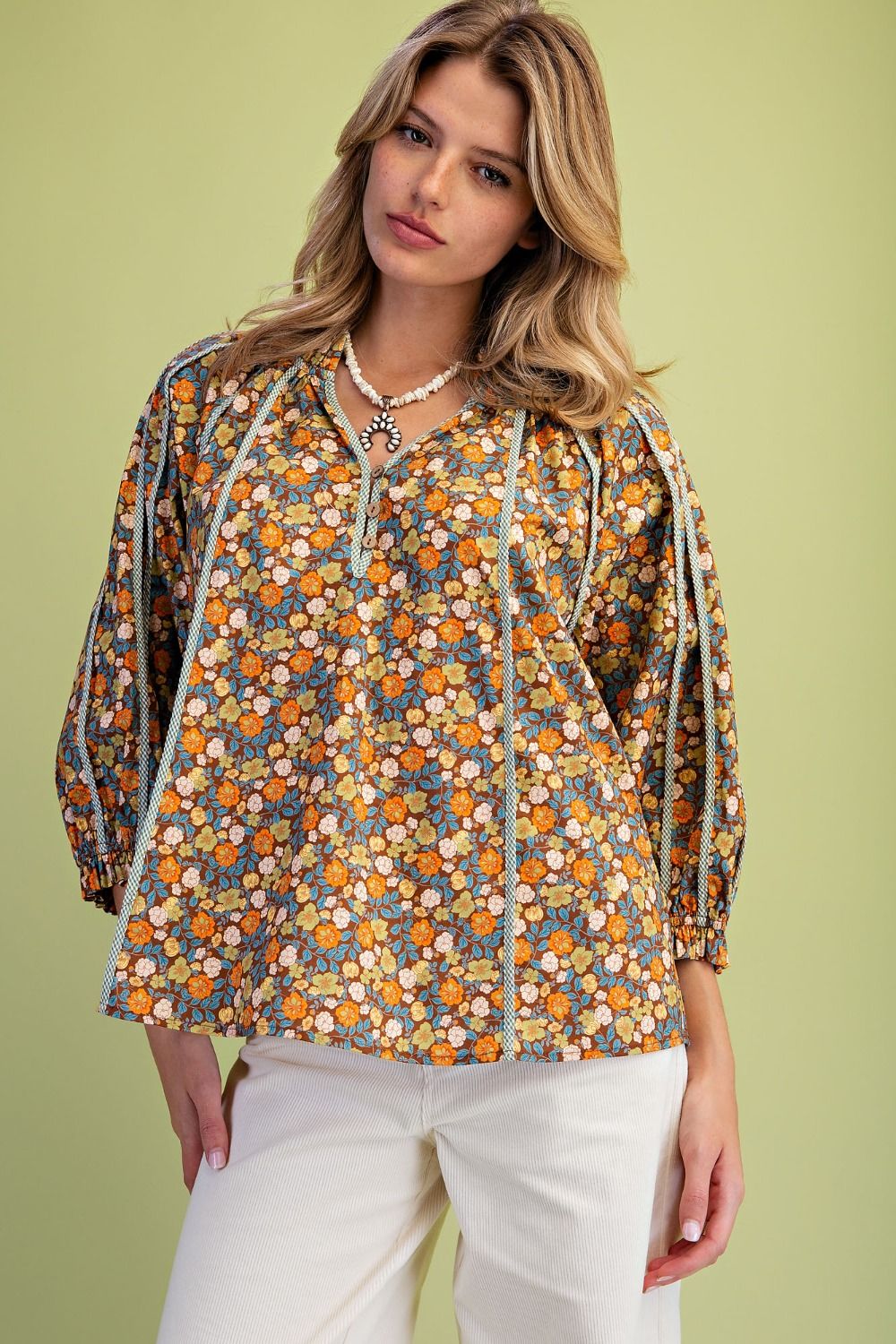 Little Things Floral Blouse