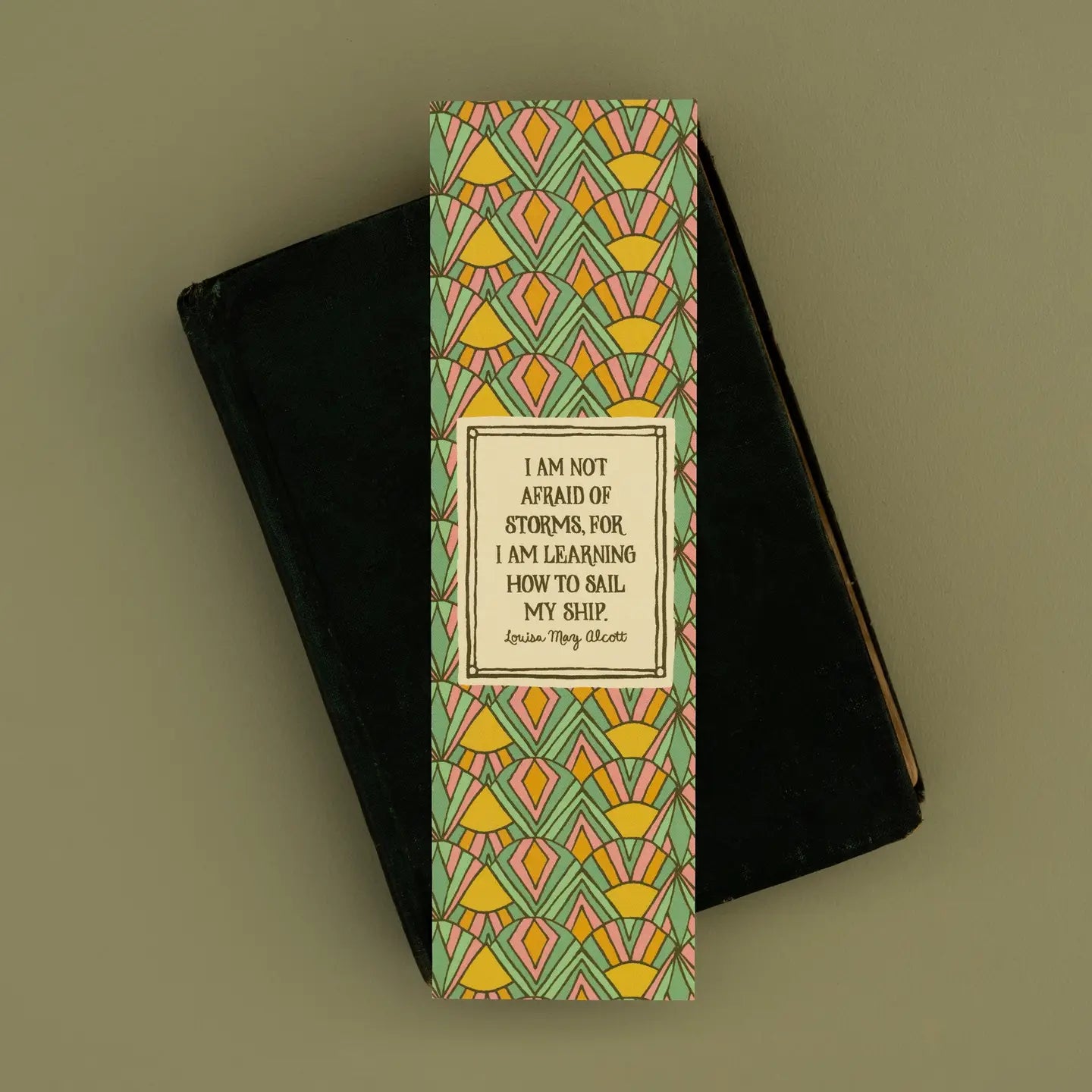 Louisa Quote Bookmark - Not Afraid