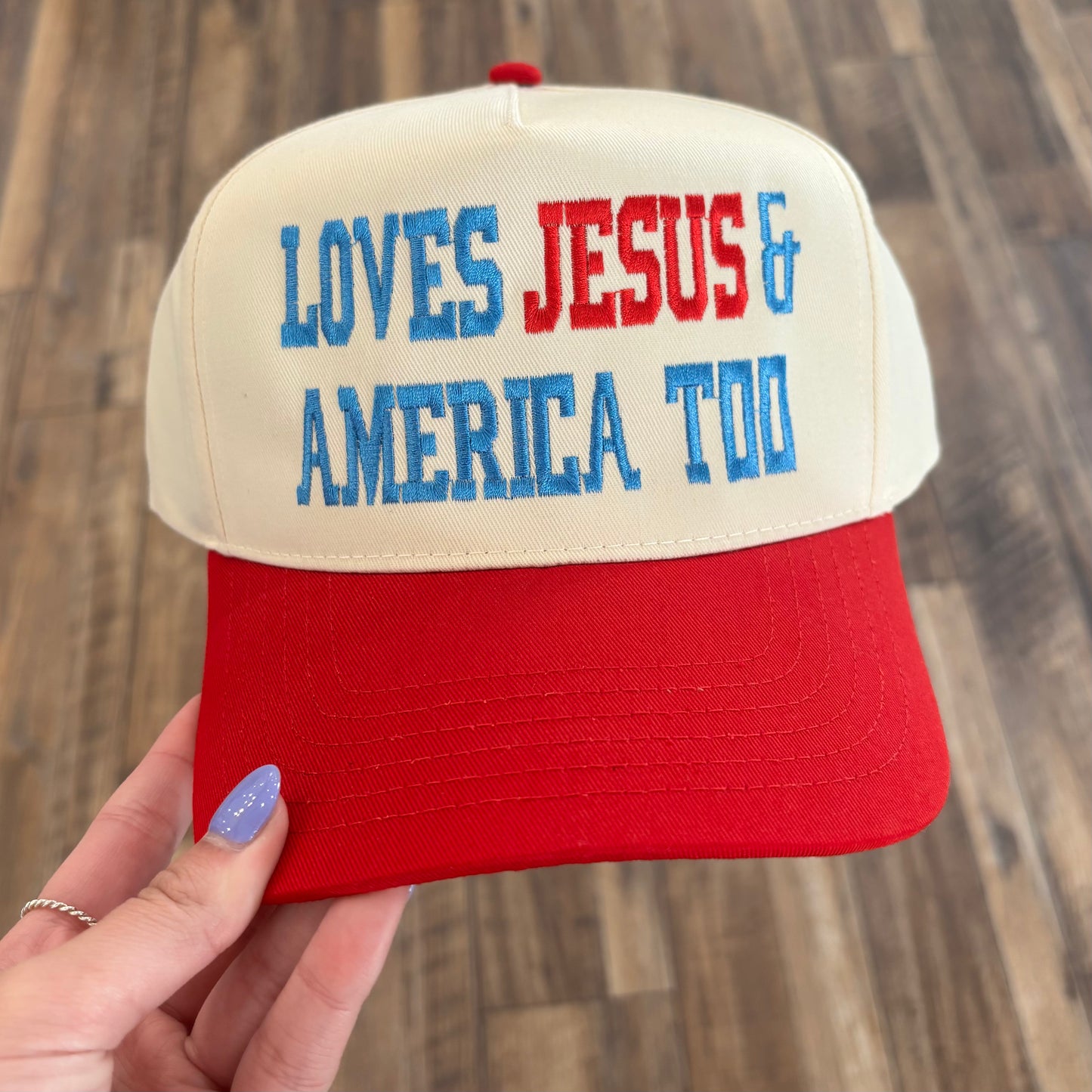 Loves Jesus and America too