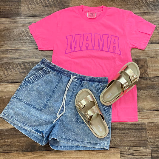 Mama's Pink Power Tee