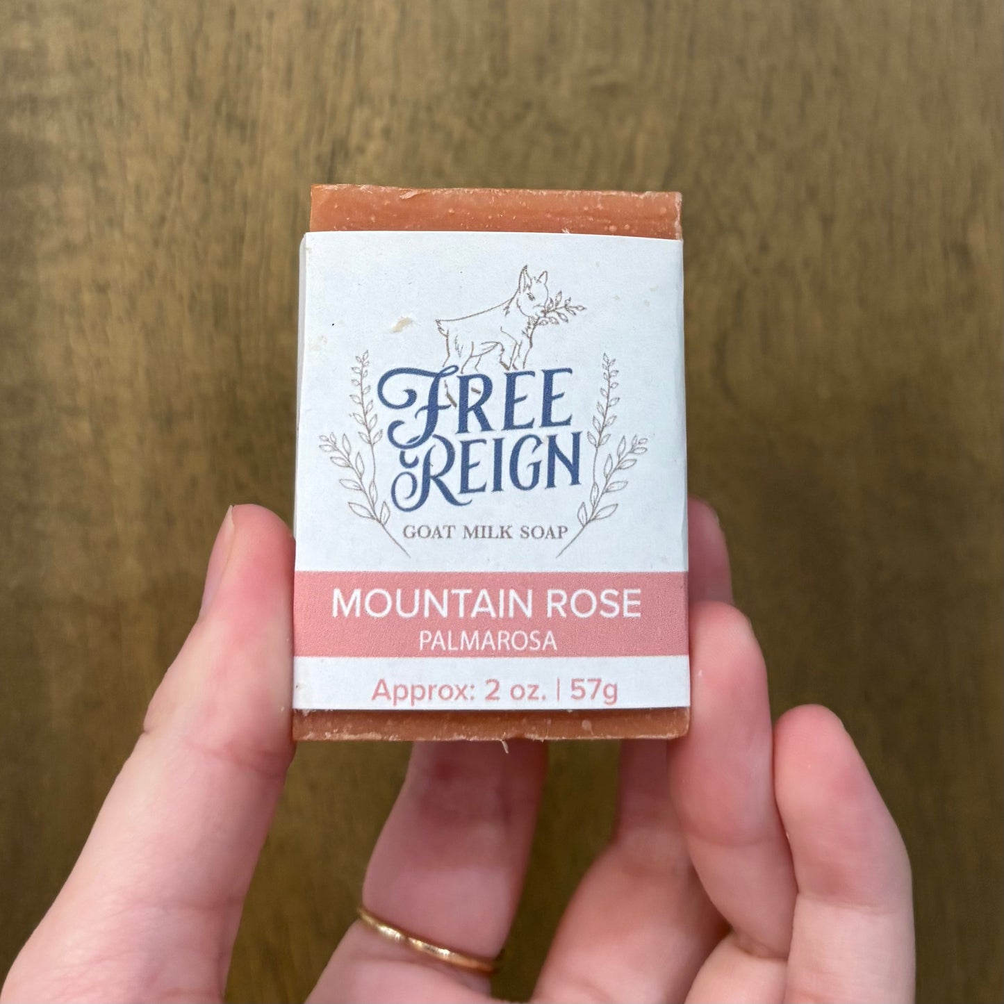 Mountain Rose - Palmarosa | Half Bar Soap