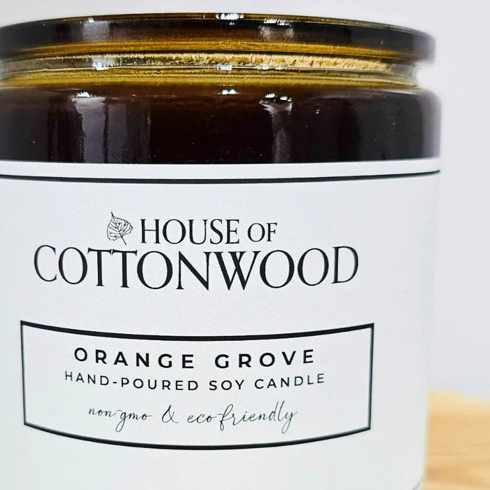 ORANGE GROVE HAND POURED SOY CANDLE