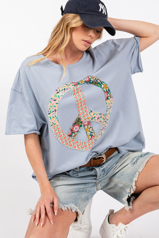 Peaceful Blooms Top