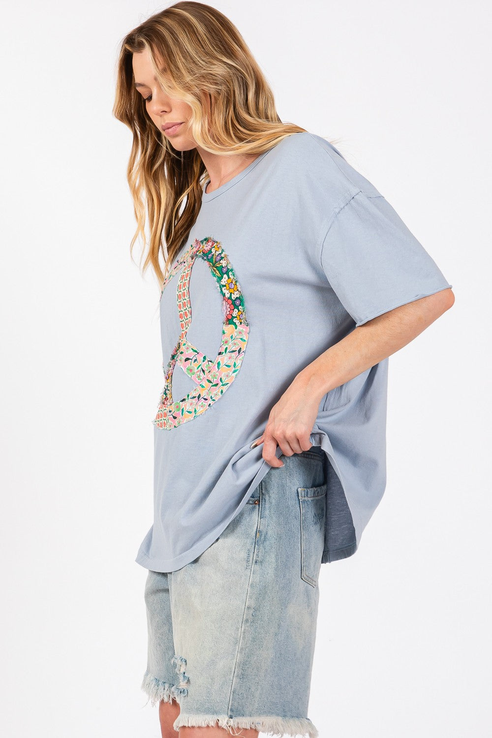 Peaceful Blooms Top