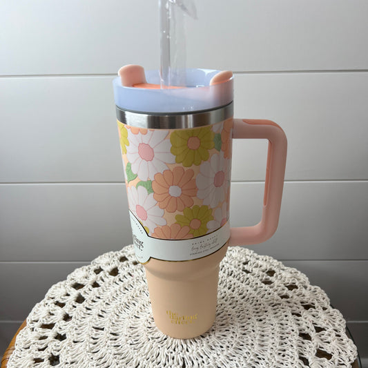 Peachy Petal Tumbler