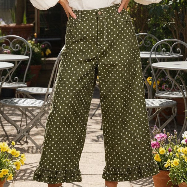 Playful in Polka Dots Pants