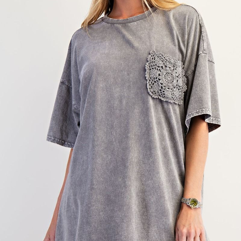 Pocket Drift Top|Ash