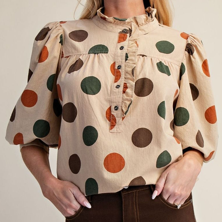 Pop of Happy Blouse