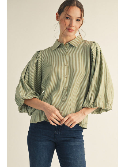 Puff & Pleat- Mint