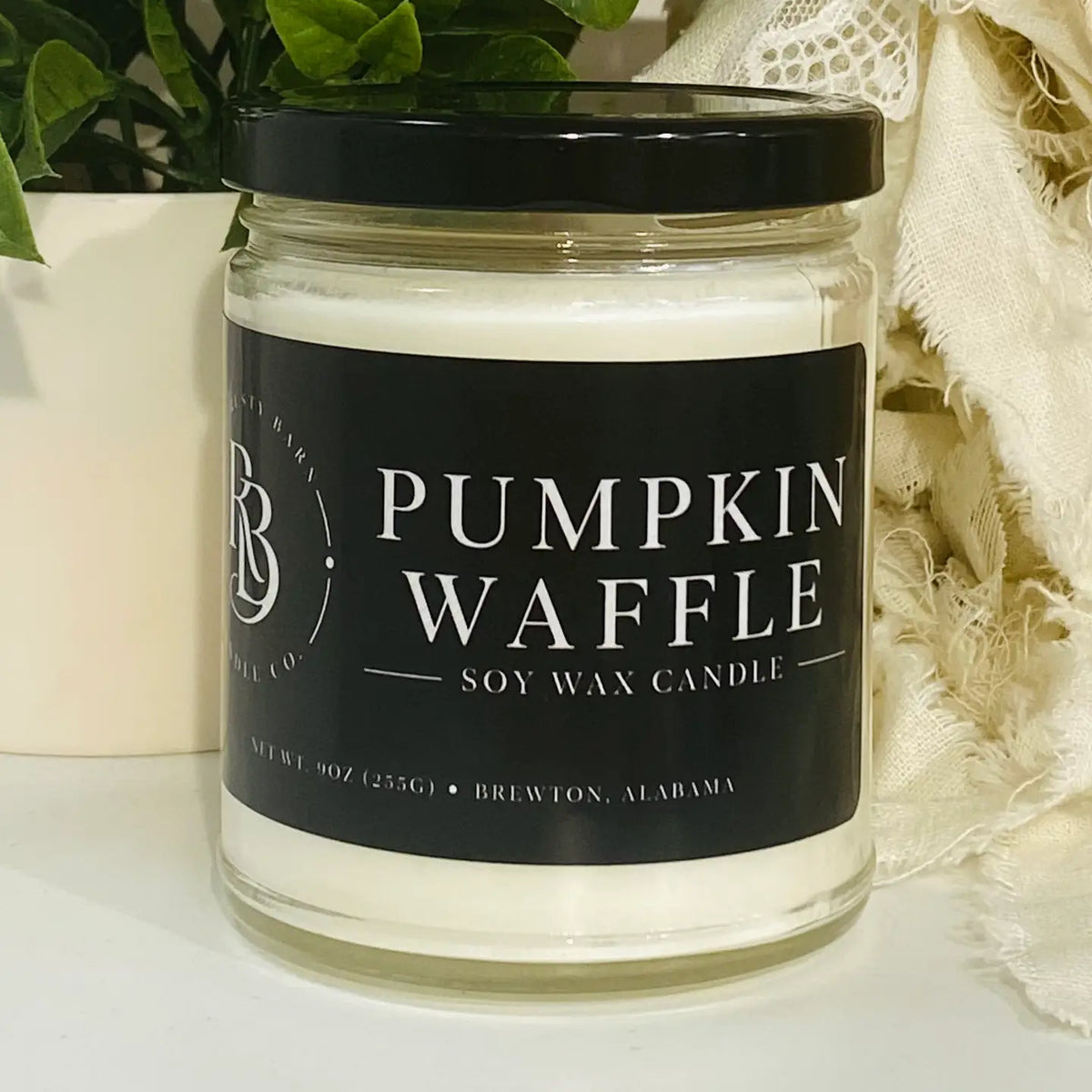 Pumpkin Waffle Candle| The Rusty Barn CO.