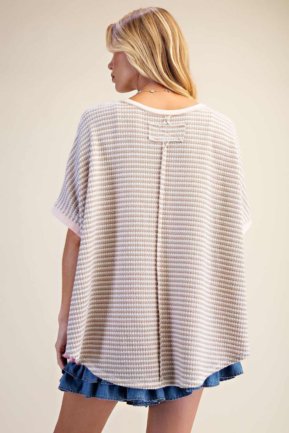 Relaxed Stripe Knit
