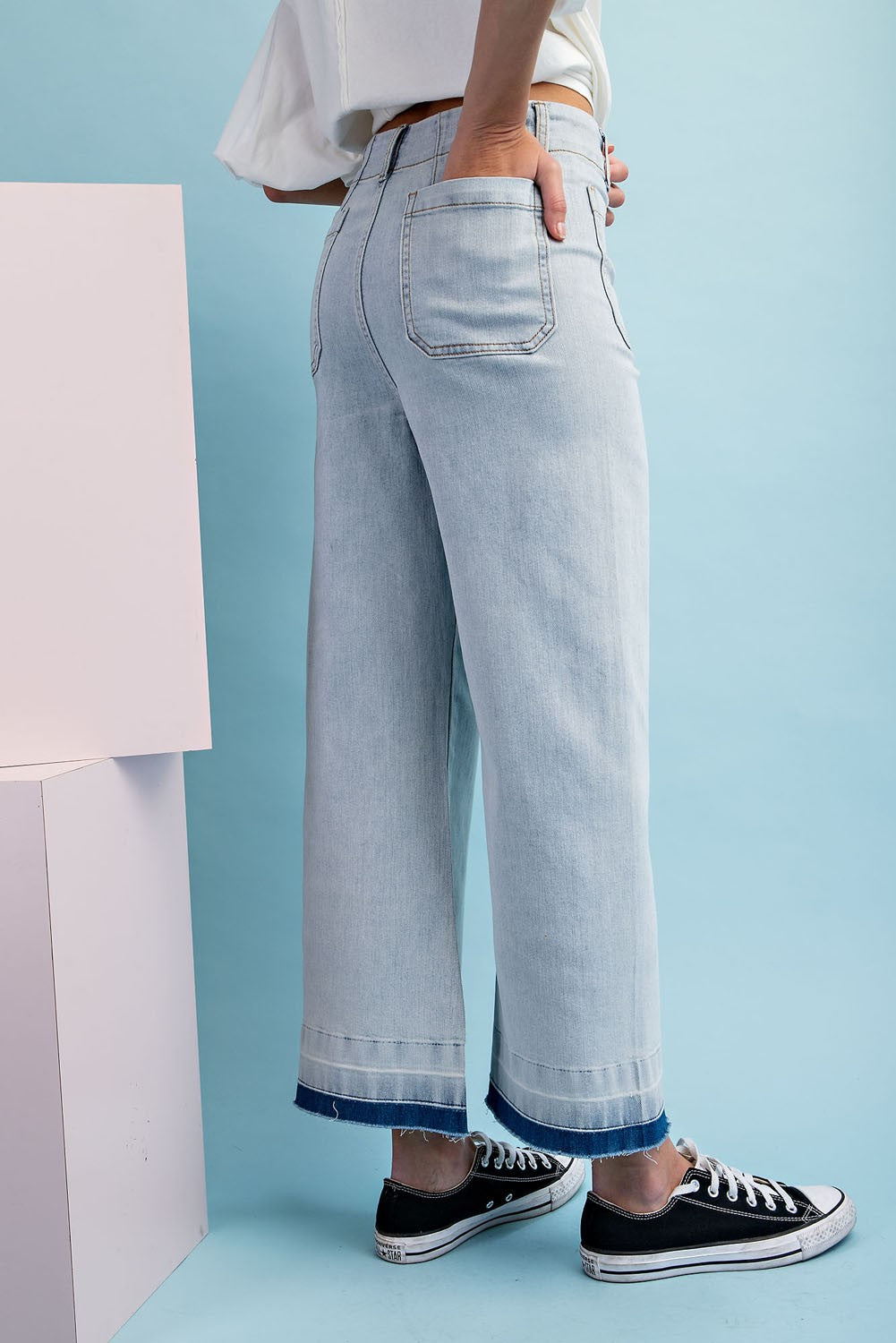 Retro Wash Crop Pants