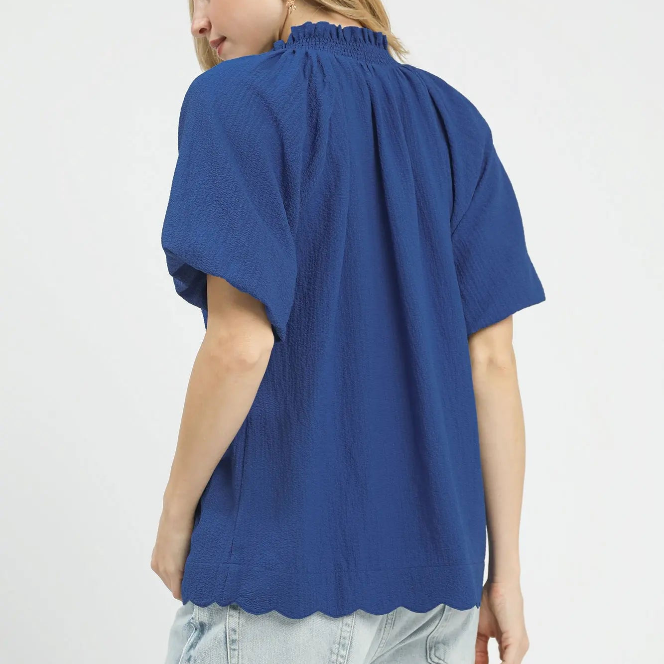 Scallop Charm Blouse