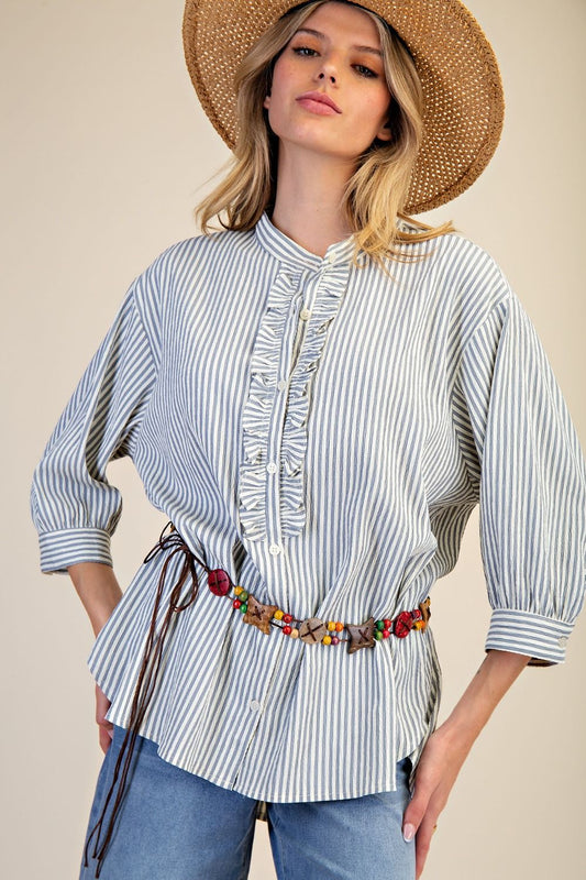 Softly Striped Top