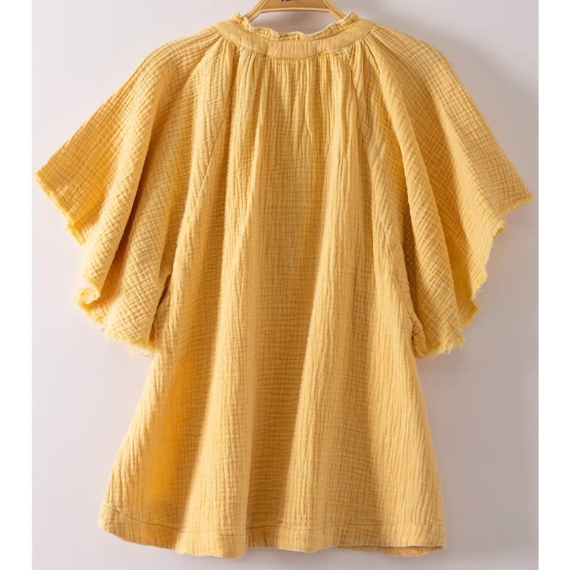 Southern Charm Top- Yellow