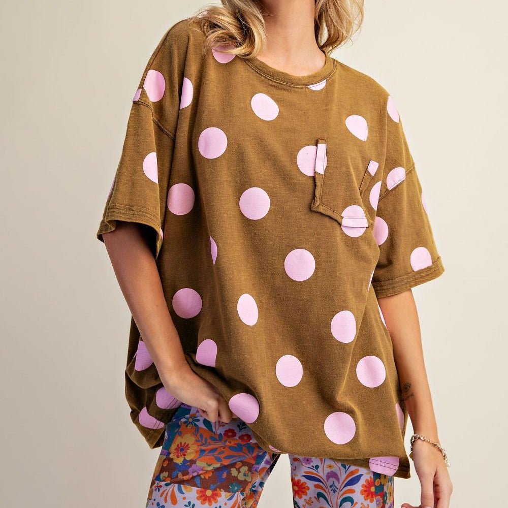 Spotted in Style Top| Golden Kiwi