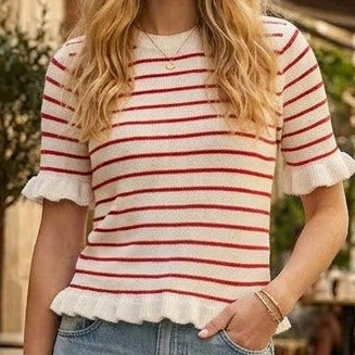 Sweetheart Stripe Sweater