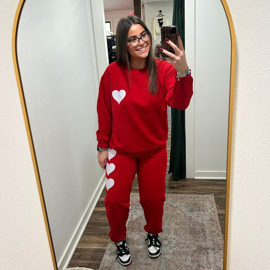PREORDER: Sweetheart Sweat Set- Sweatshirt