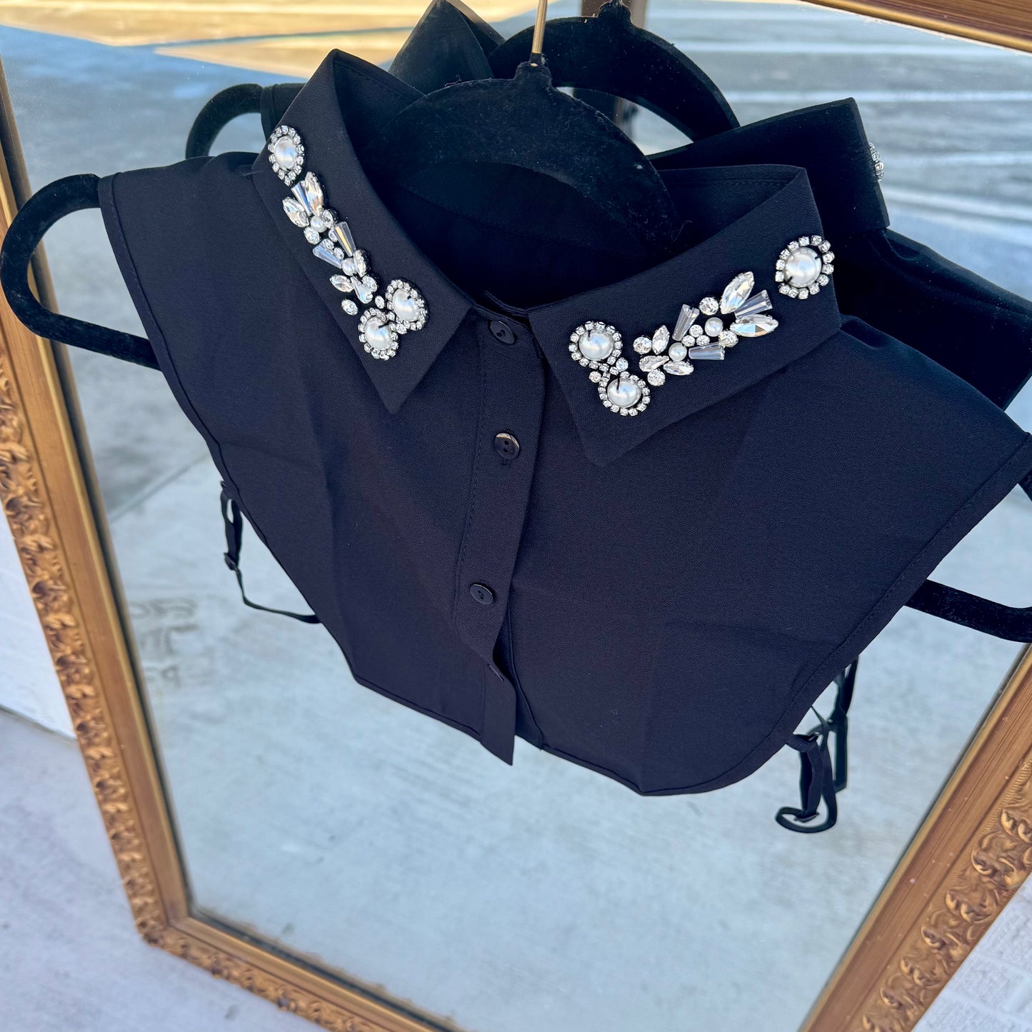 The Blingy Statement Collar- Black