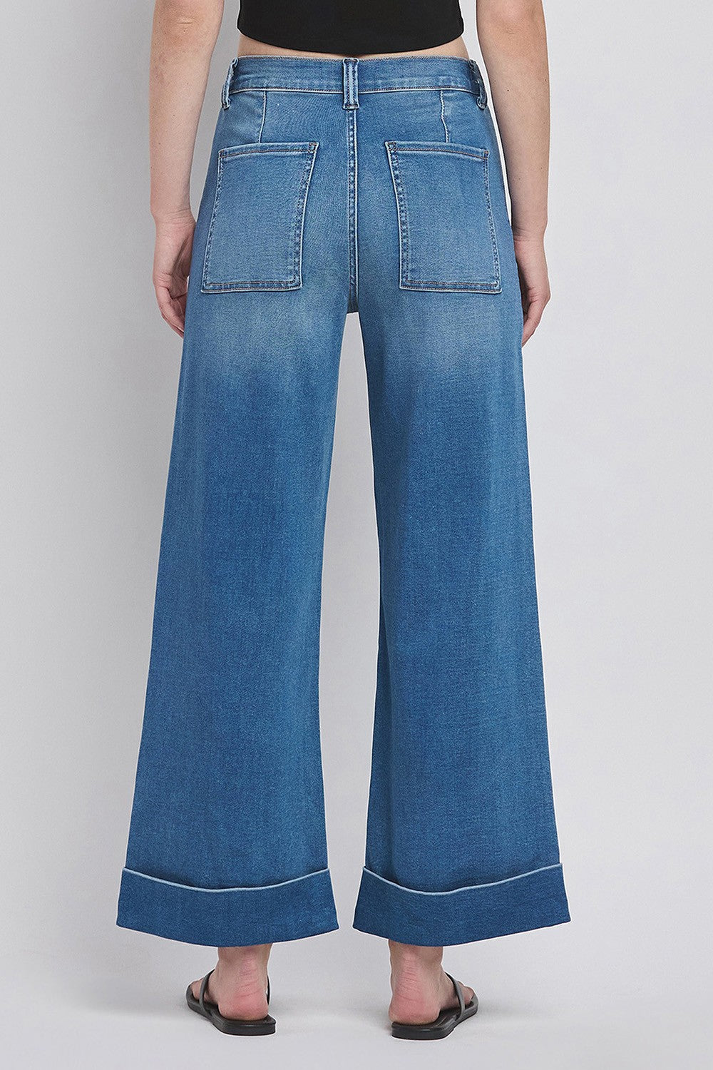 The Cropped Cuff Jean