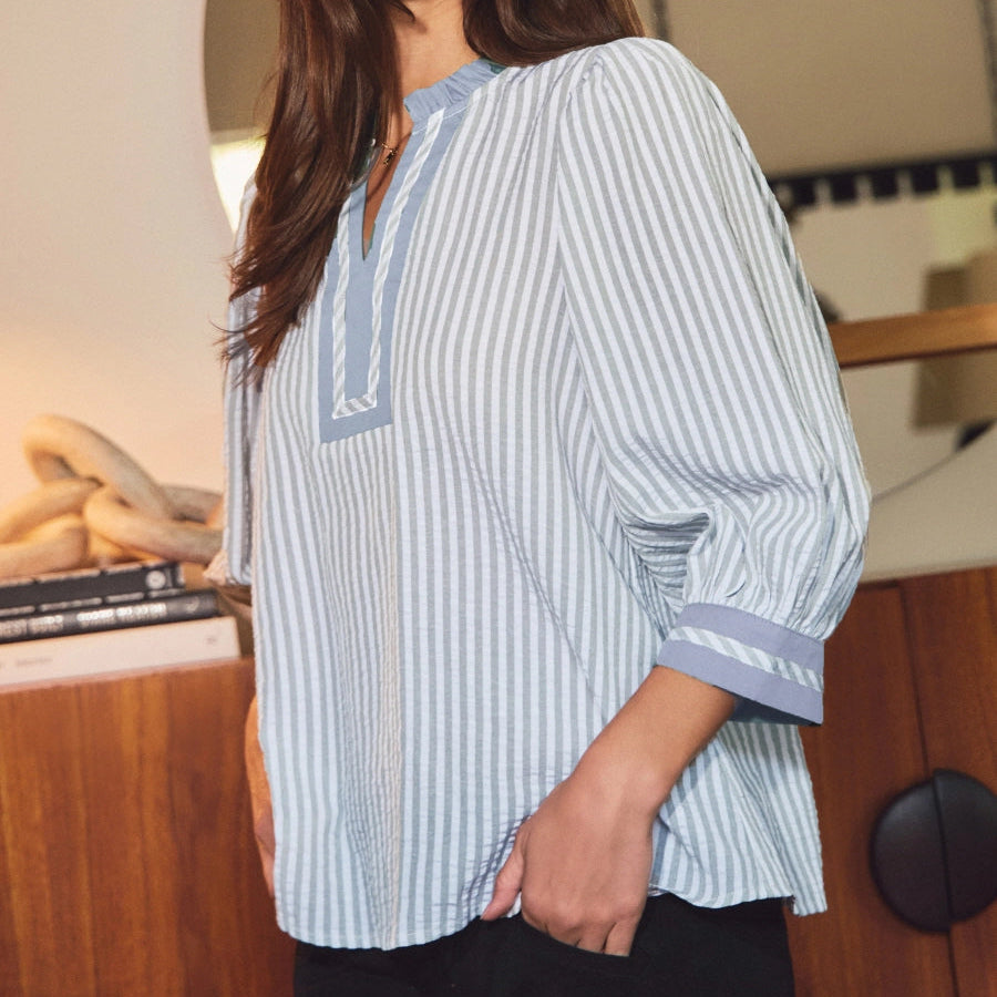 The Sweet Detail Stripe Top
