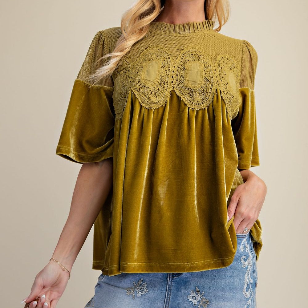 Velvet Heirloom Top