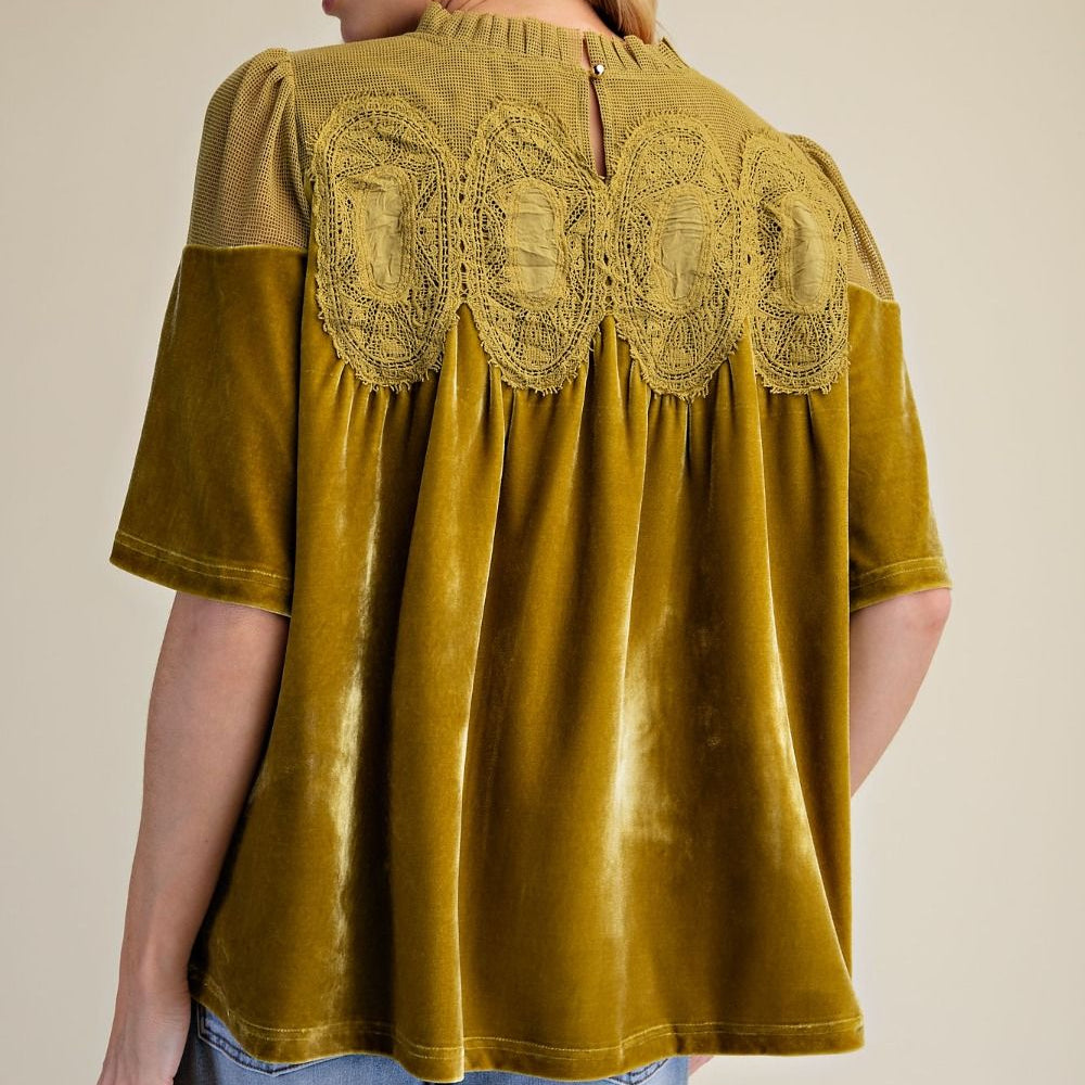 Velvet Heirloom Top