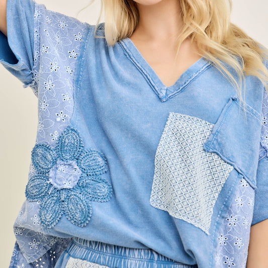 Vintage Petals Blouse