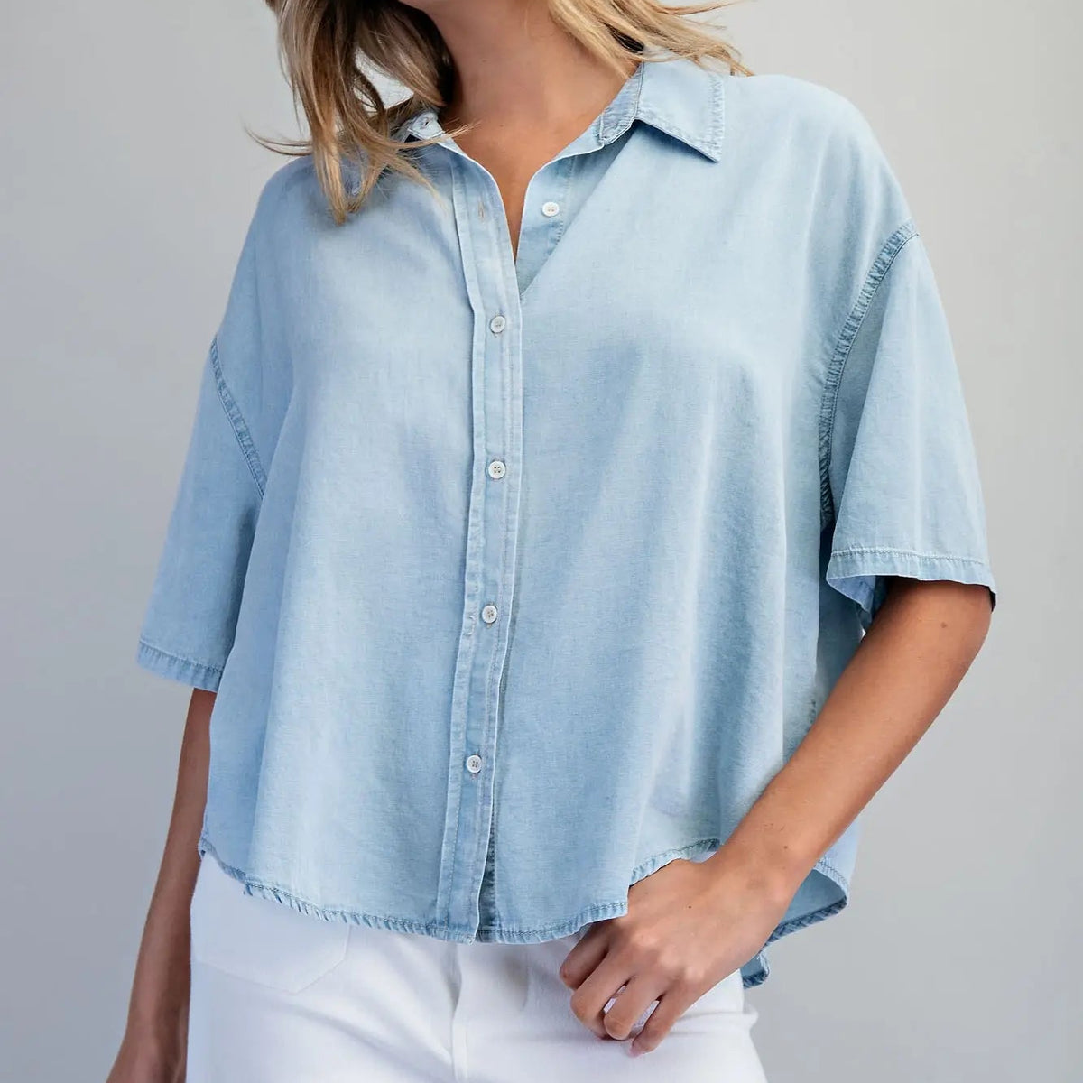 Weekend in Denim Top