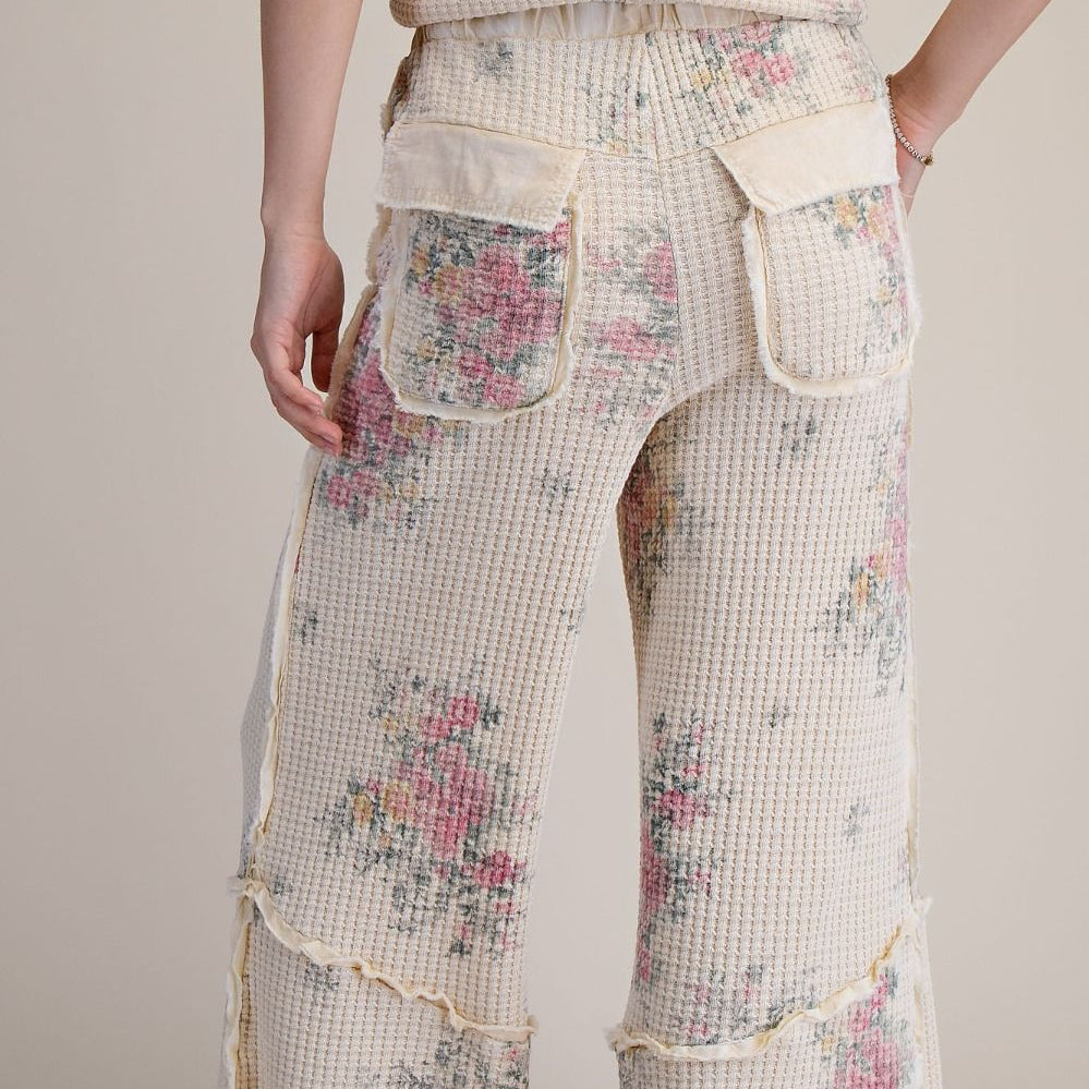 Wildflower Waffle Pants