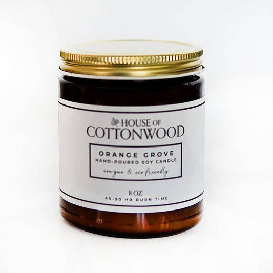 ORANGE GROVE HAND POURED SOY CANDLE