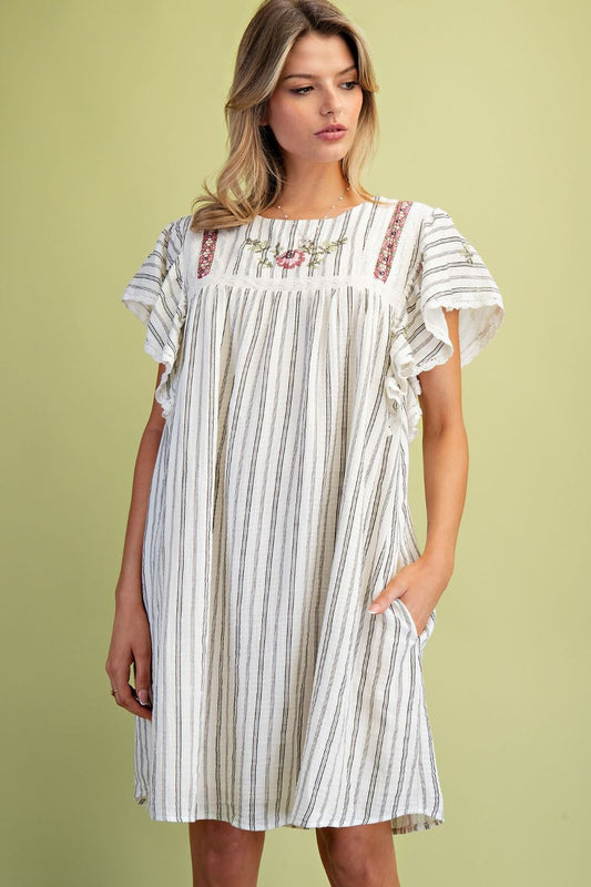 The Willow Stripe Midi.