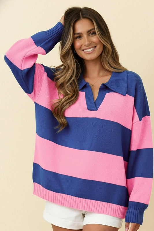 Spring Fling Stripe (Blue)