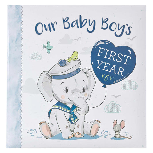 Our Baby Boy's First Memory Book
