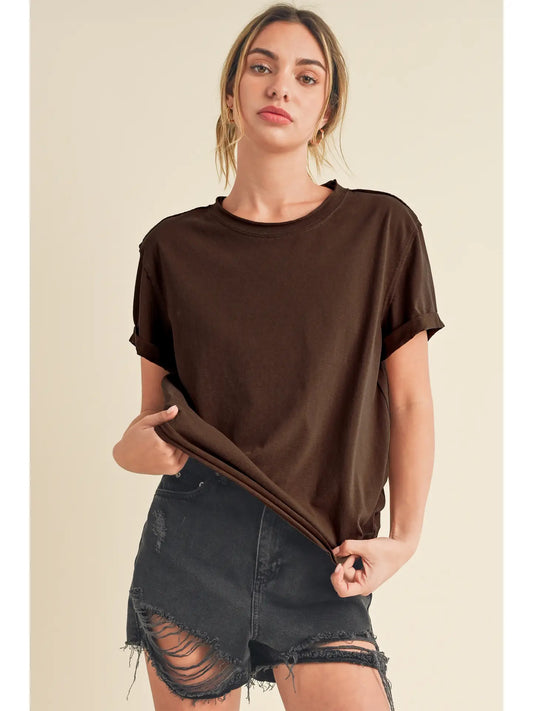 Espresso Boyfriend Tee