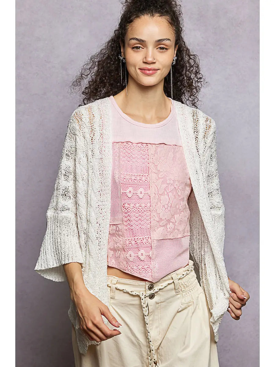 Soft Whisper Crochet Cardigan