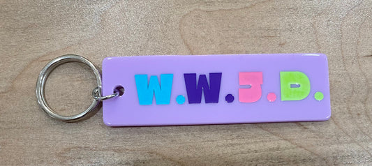 WWJD Keychain