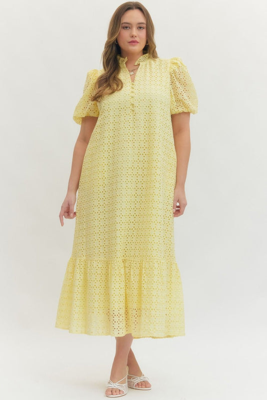 The Sunday Bloom Midi!- Lemon