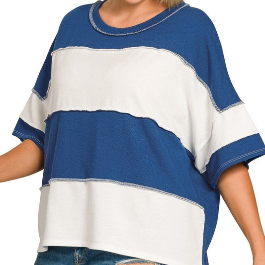 Casual Comfort Colorblock (Navy)