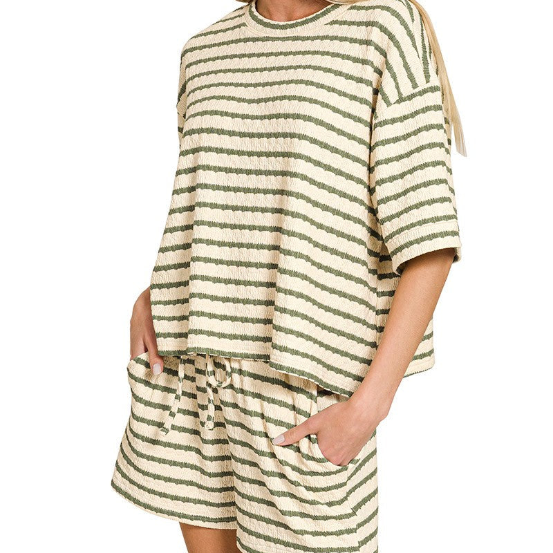 Olive Breeze Lounge Set