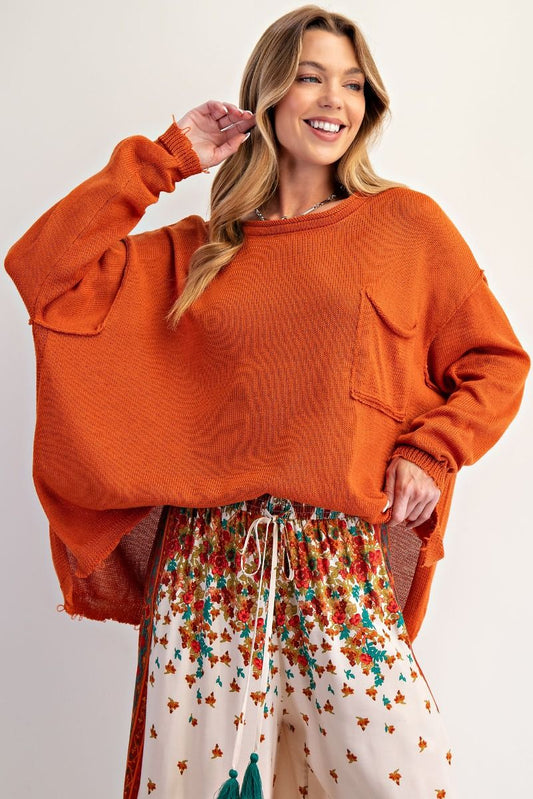 Autumn Flame Sweater