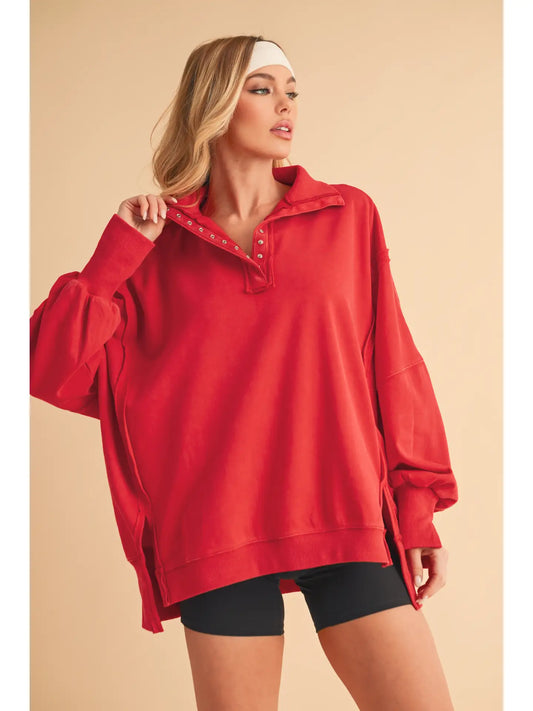 Cherry Rush Pullover