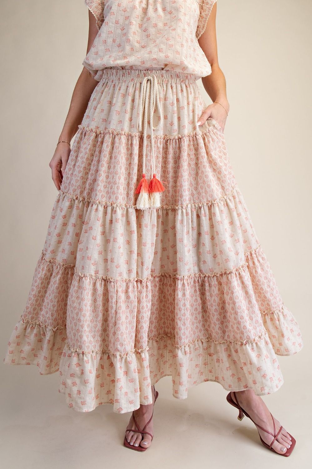 The Cutie Coral Skirt