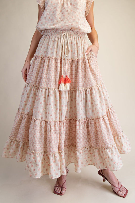 The Cutie Coral Skirt
