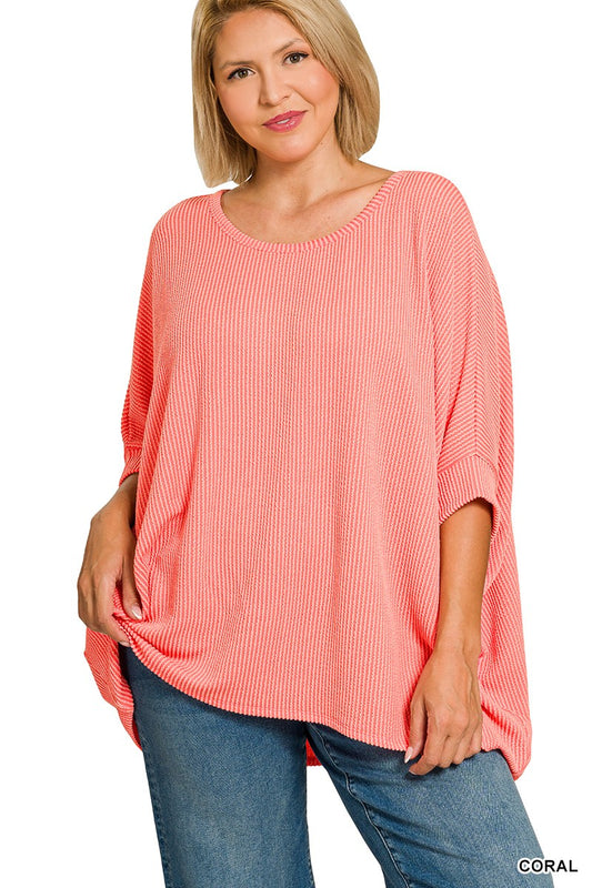 The Coral Ribbed Cutie